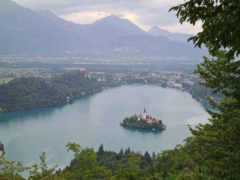 Lake Bled. Nice enough, but I did not care that much. Especially seeing it several times more from just slightly different angles.