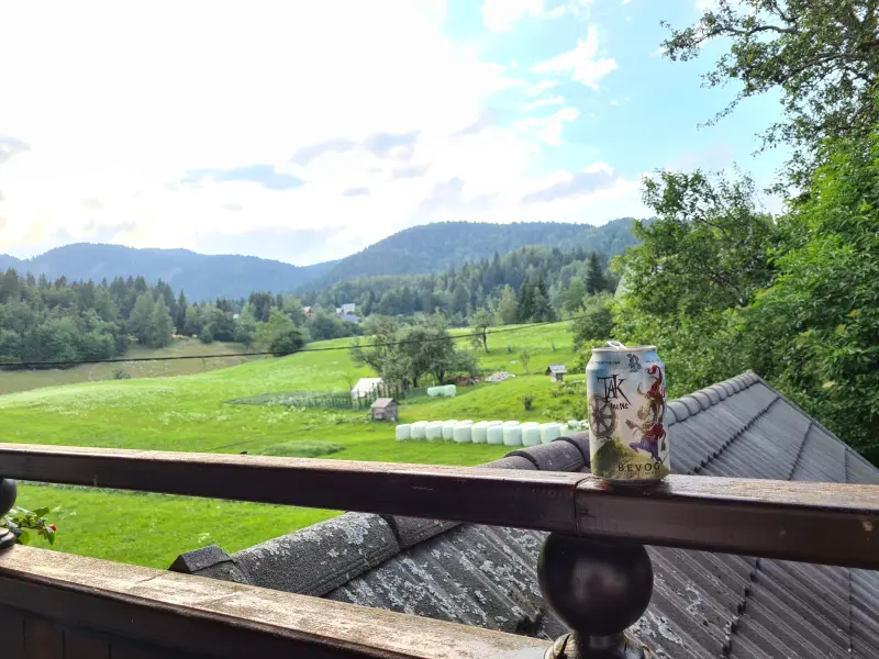 A beer, a view, and no worries. What else do you need?